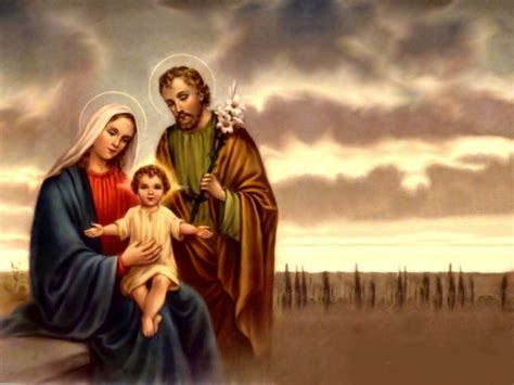 la sagrada familia jesus maria y jose